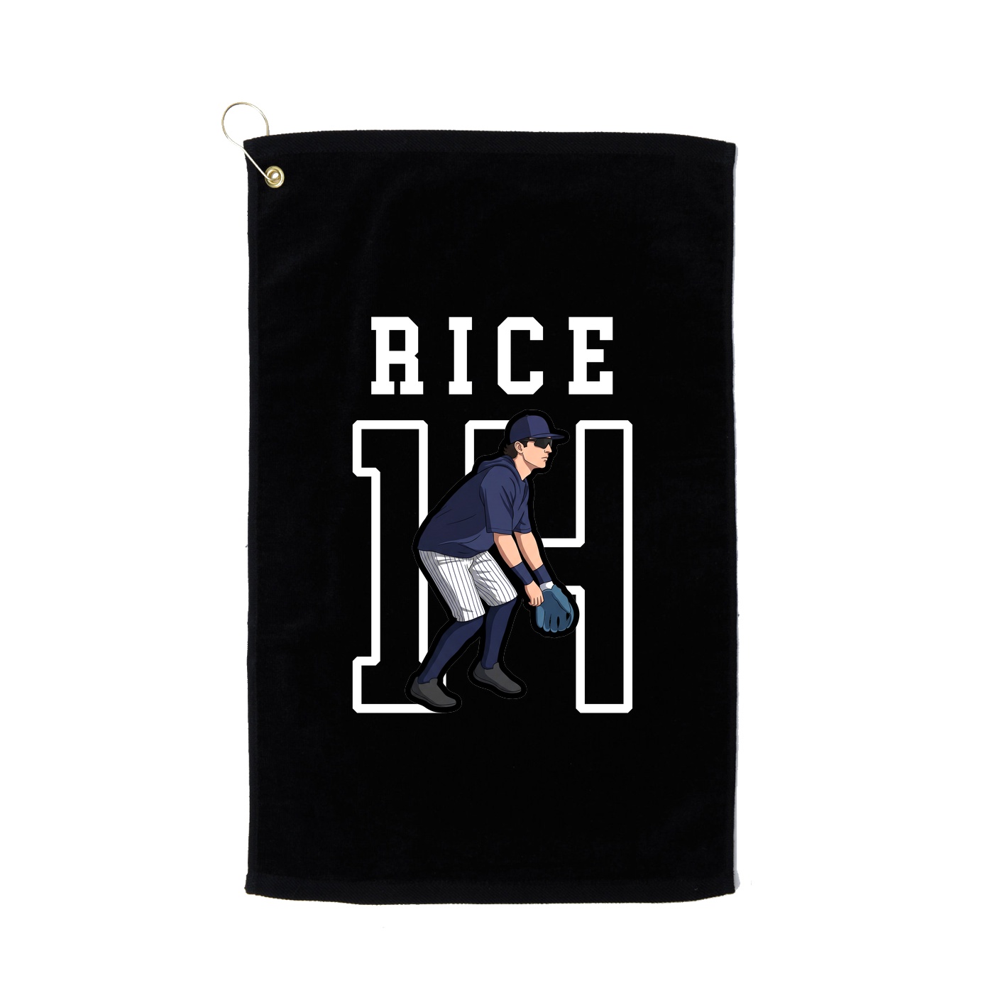 Golf Towel — Shirsey in Black