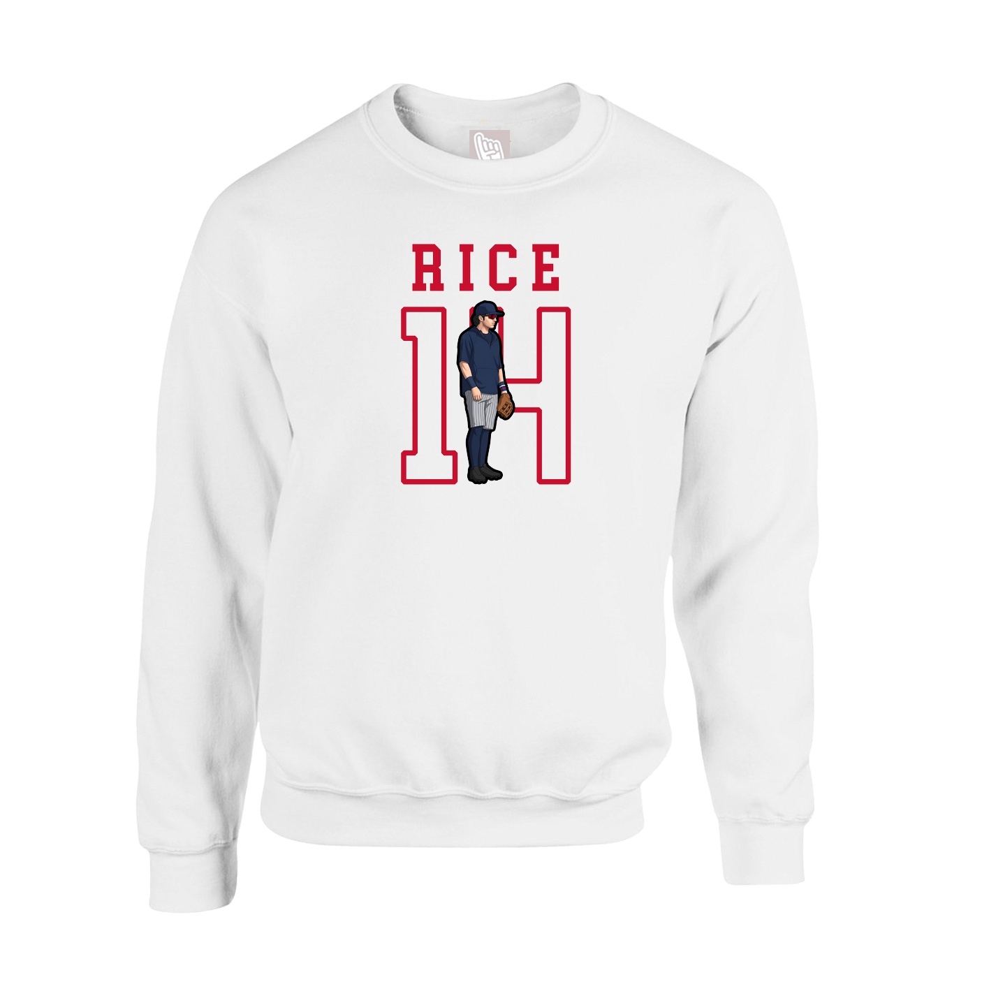Fleece Crew — Shirsey in White