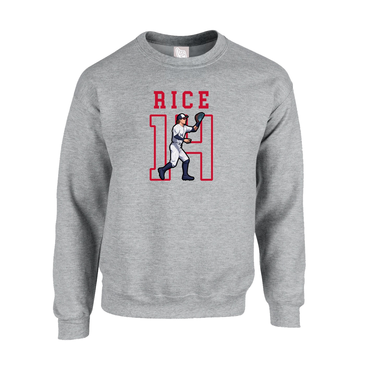 Fleece Crew — Shirsey in Grey