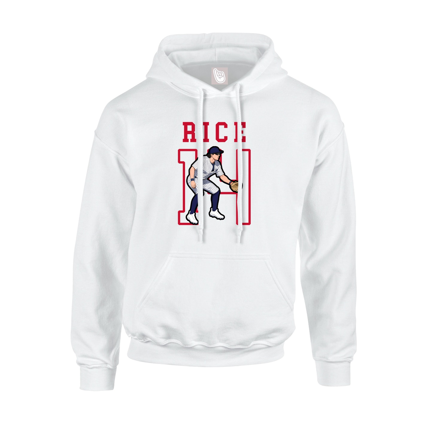 Youth Hoodie — Shirsey in White