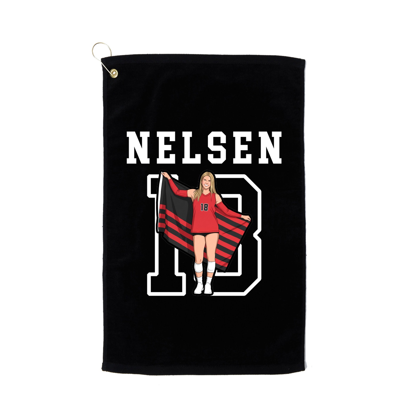 Golf Towel — Shirsey in Black
