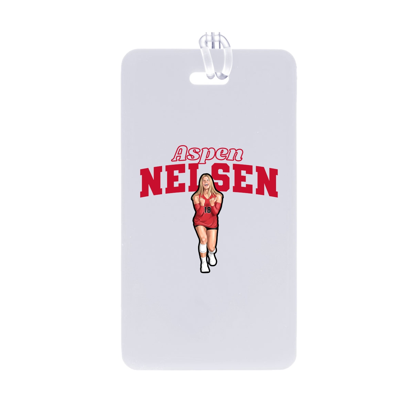 Bag Tag — Name Arch in Classic