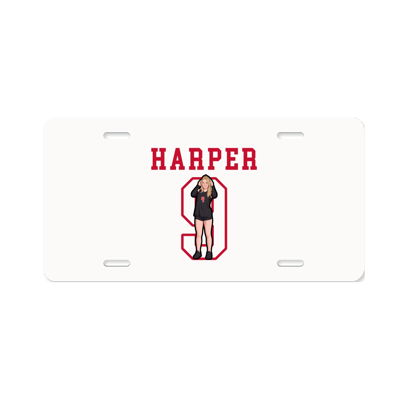 License Plate — Shirsey in Classic