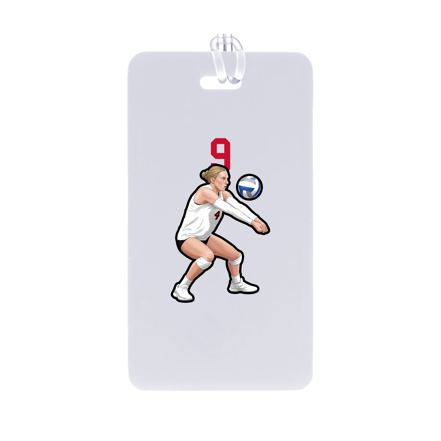 Bag Tag — Number Top in Classic