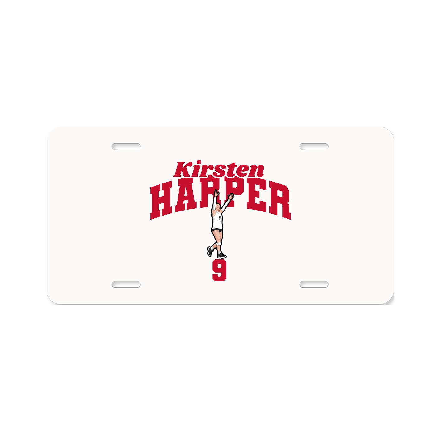 License Plate — Signature Arch in Classic