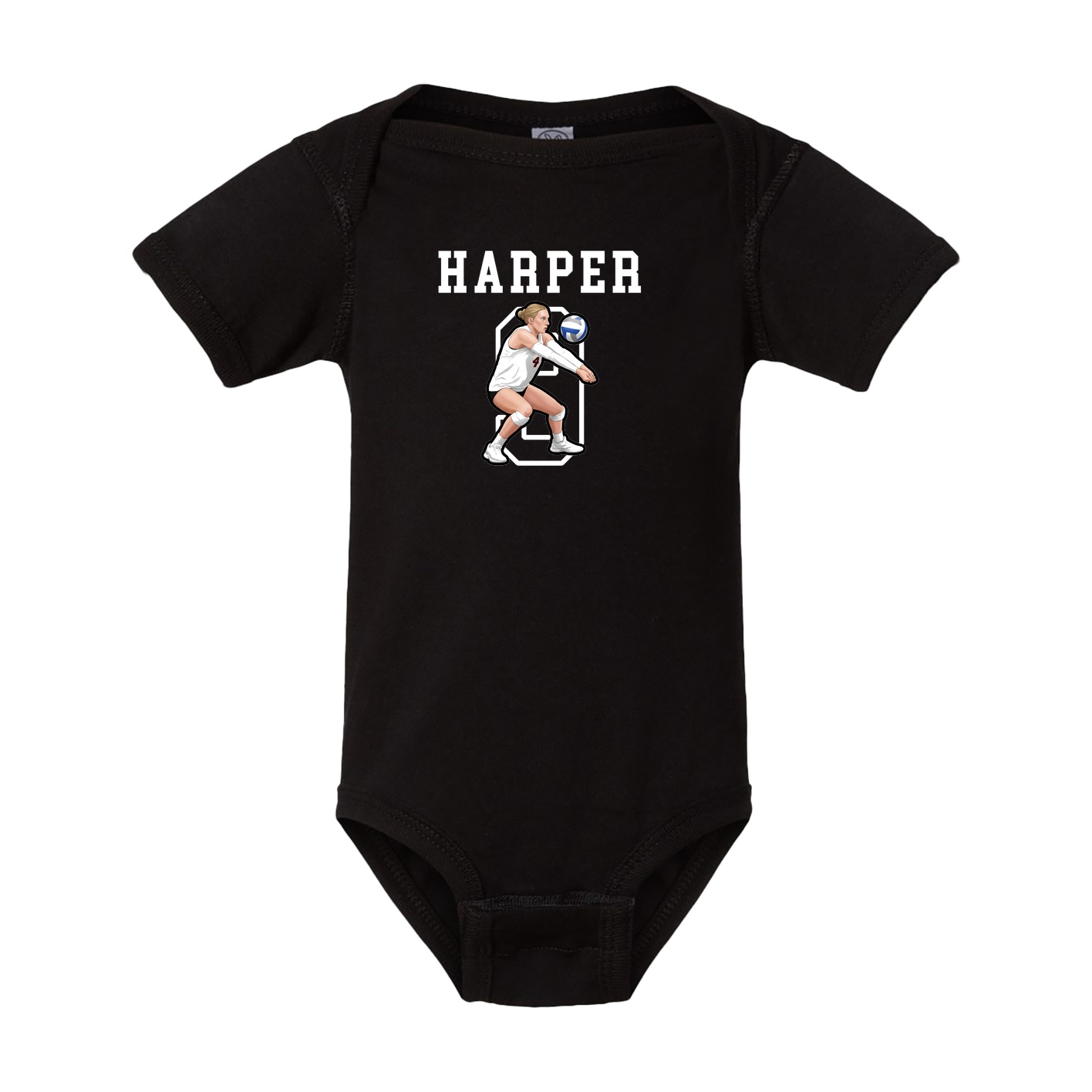 Baby Onesie — Shirsey in Black