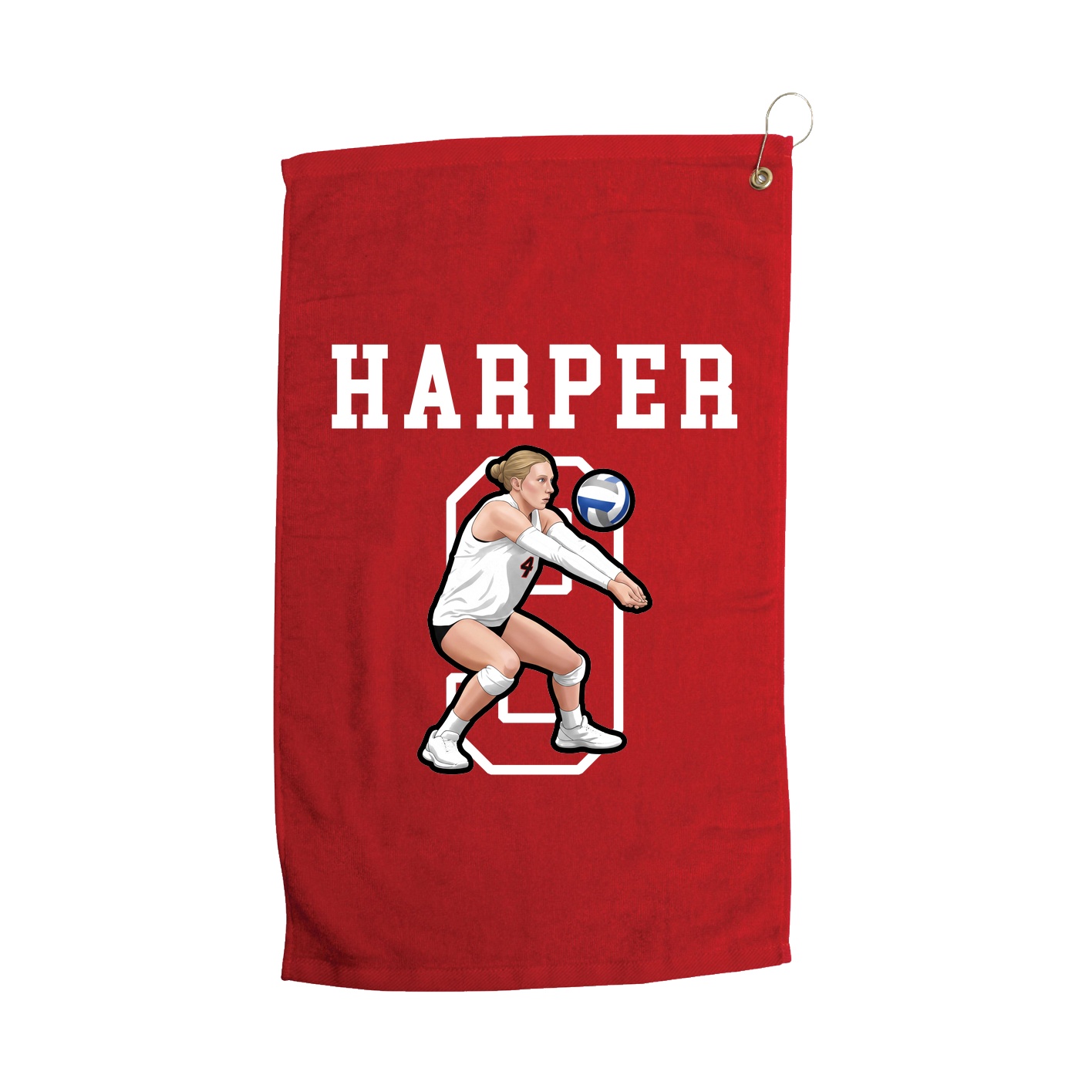 Golf Towel — Shirsey in Red