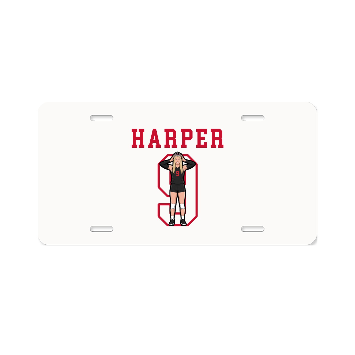 License Plate — Shirsey in Classic