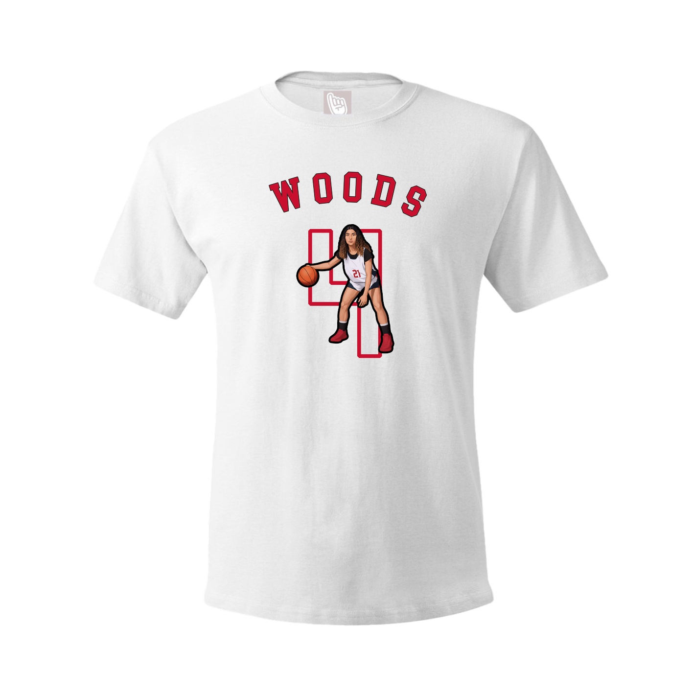 Tee — Shirsey Arch in White