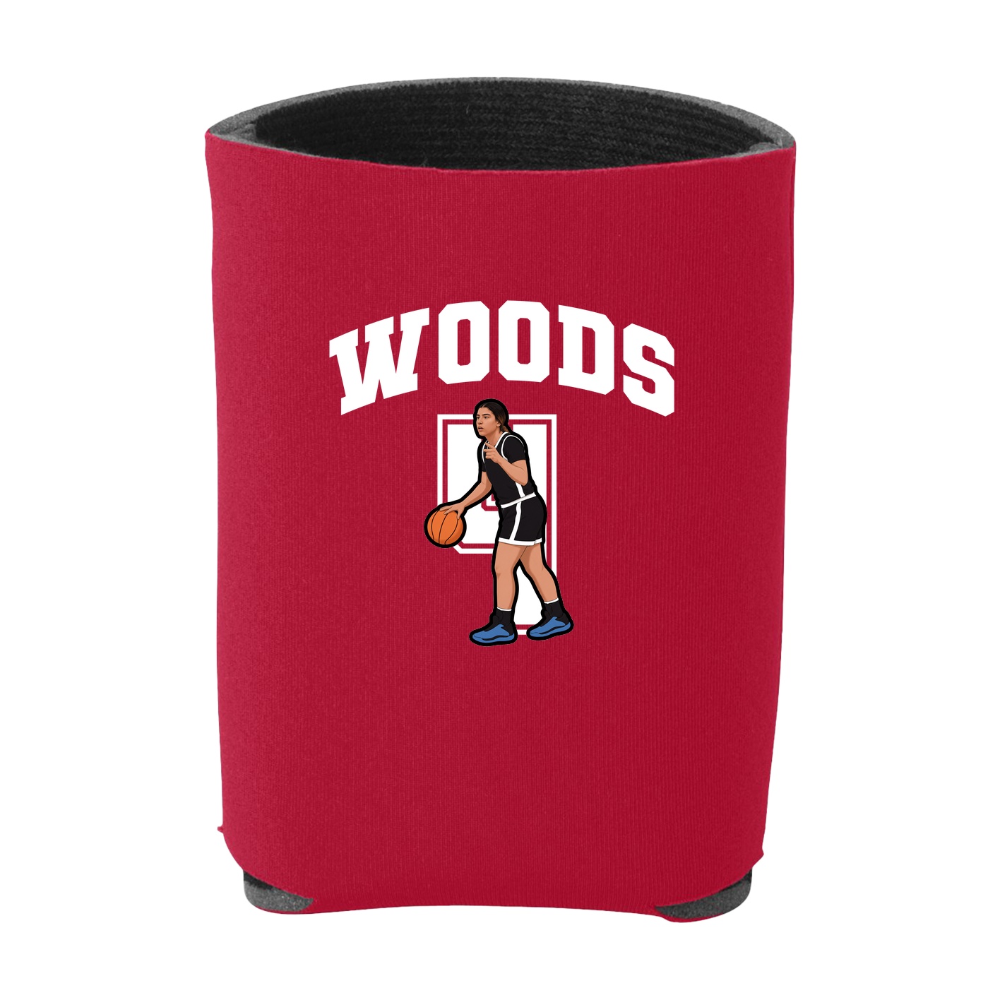Can Holder — Number in Red