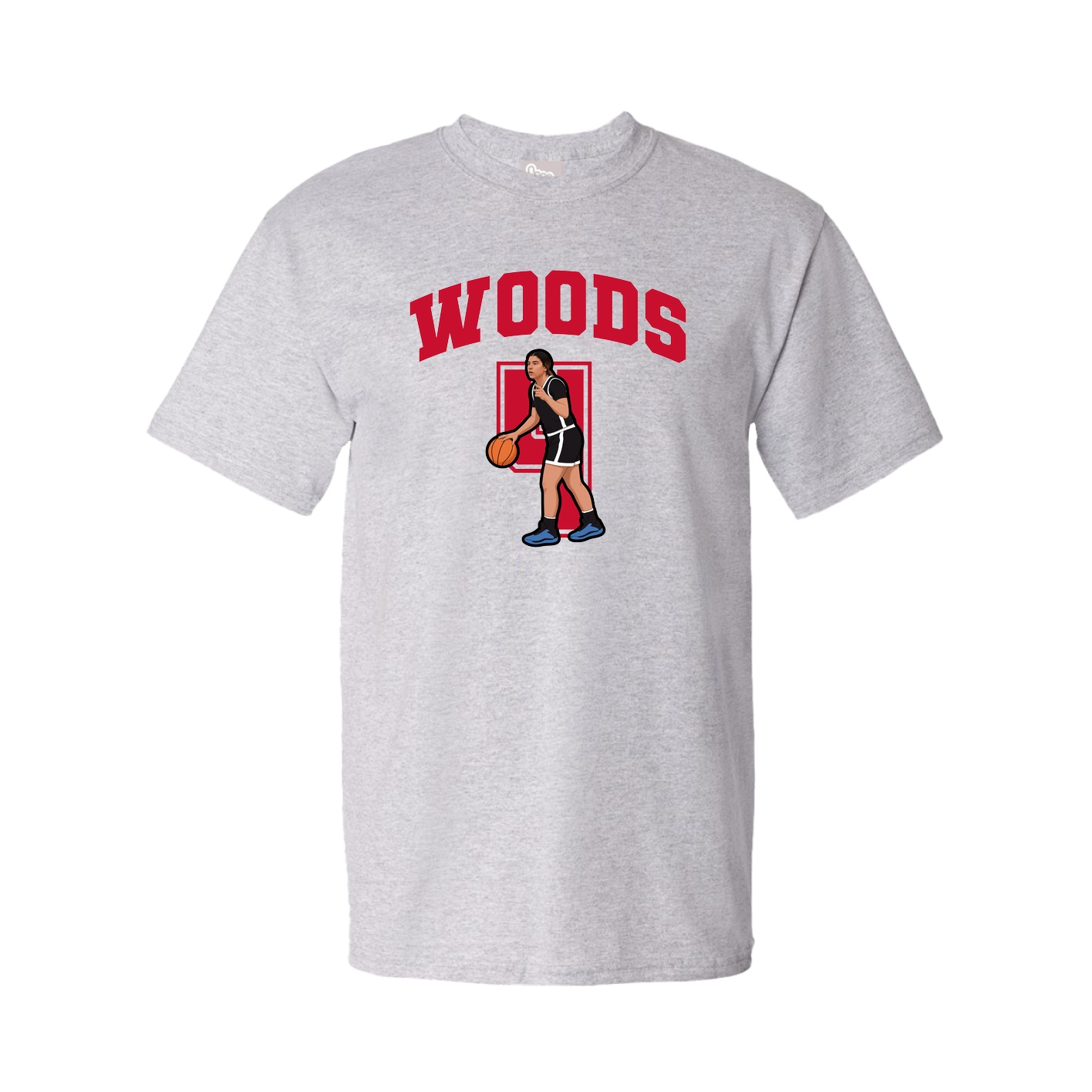 Tee — Number in Grey