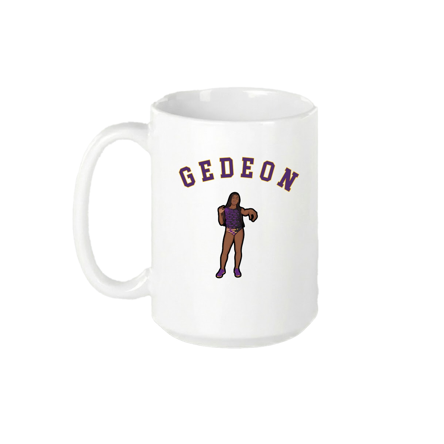 15oz Coffee Mug — Shirsey Arch in White