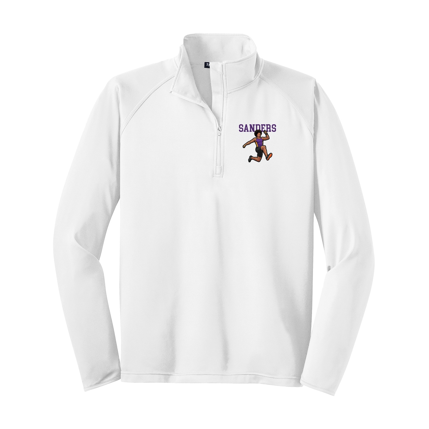 Q-Zip Pullover — Shirsey in White