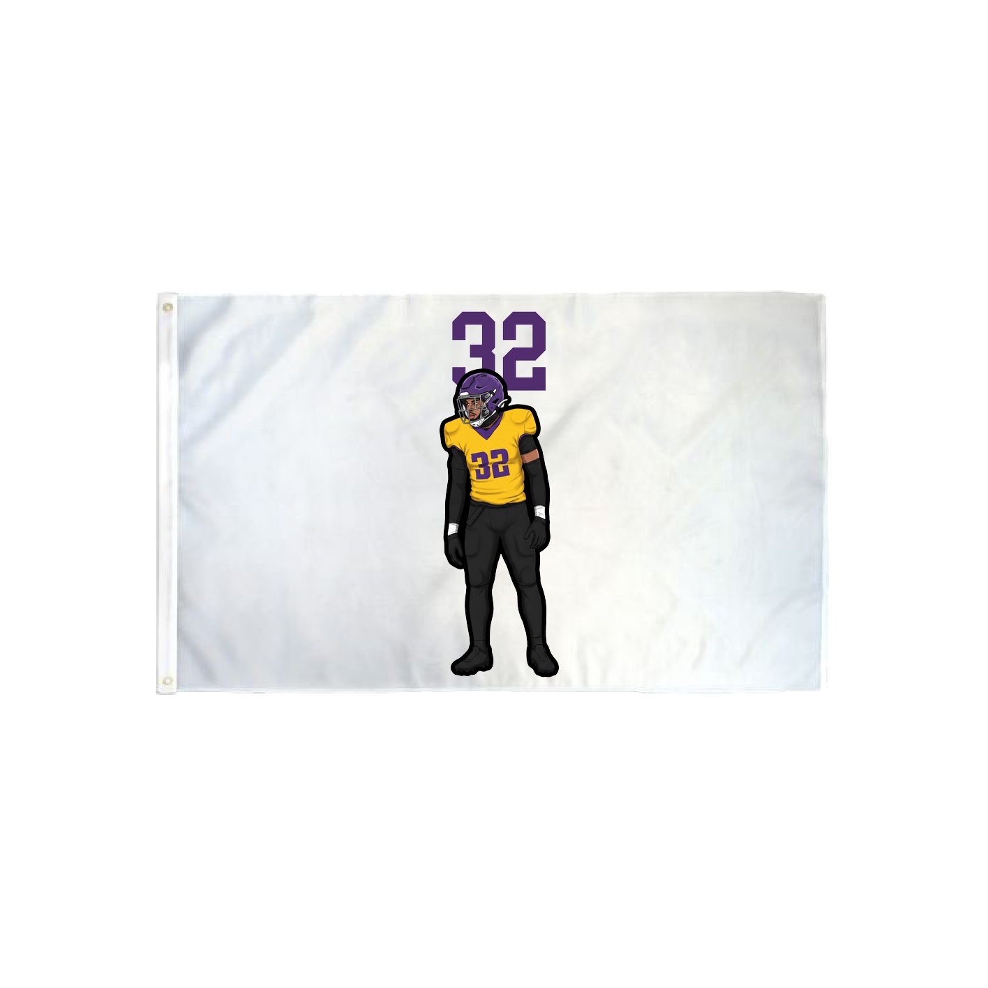 3x5 Flag — Number Top in Classic