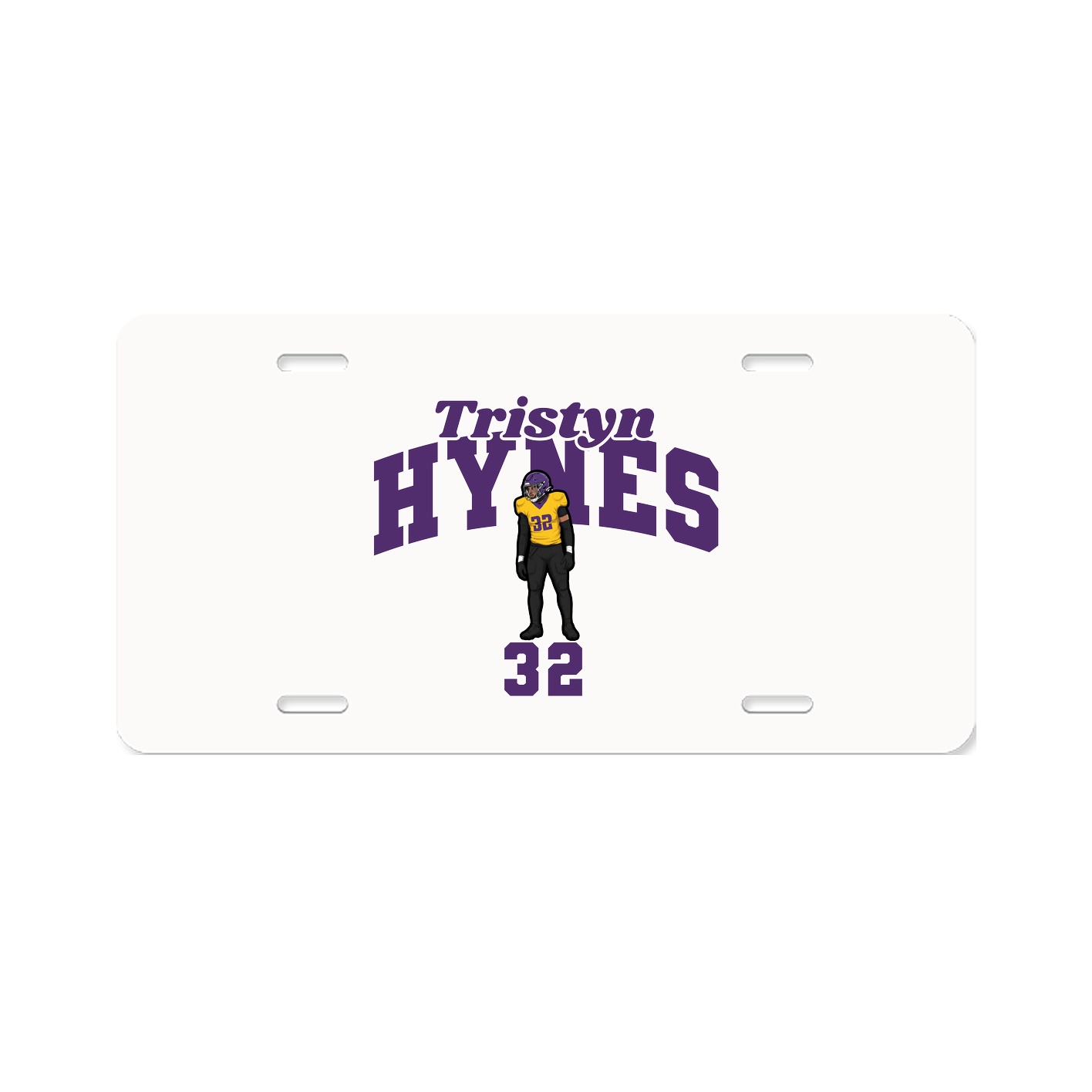 License Plate — Signature Arch in Classic