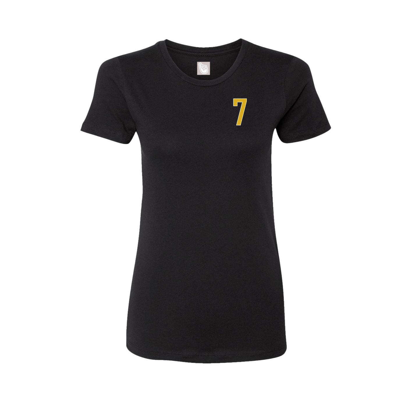 Womens Tee — Front Shirsy in Black
