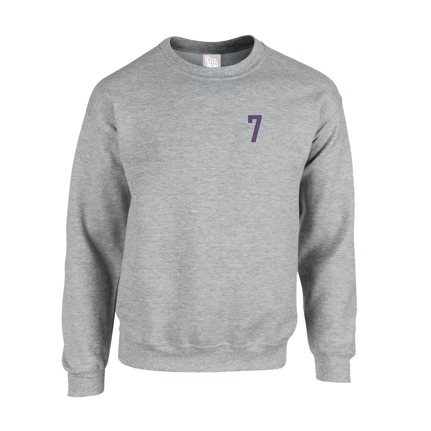 Fleece Crew — Front Shirsy in Grey