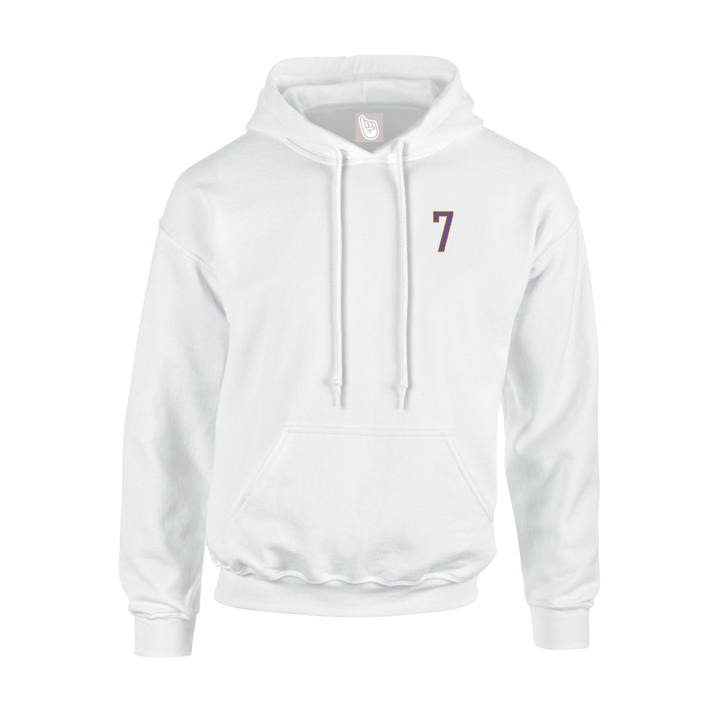 Youth Hoodie — Front Shirsy in White