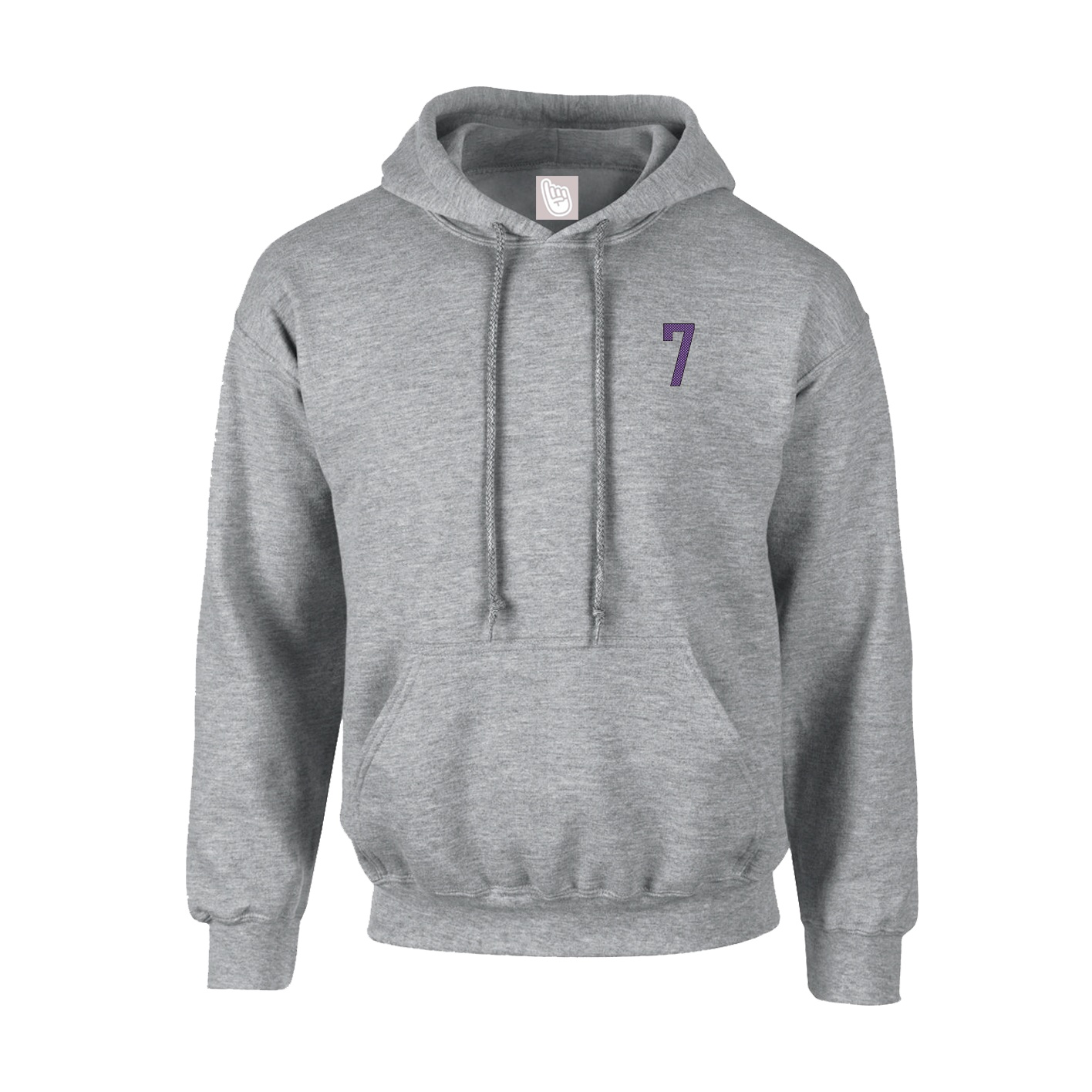 Youth Hoodie — Front Shirsy in Grey
