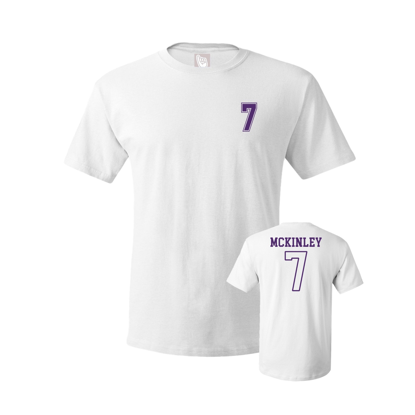 Tee — Chest Back in White