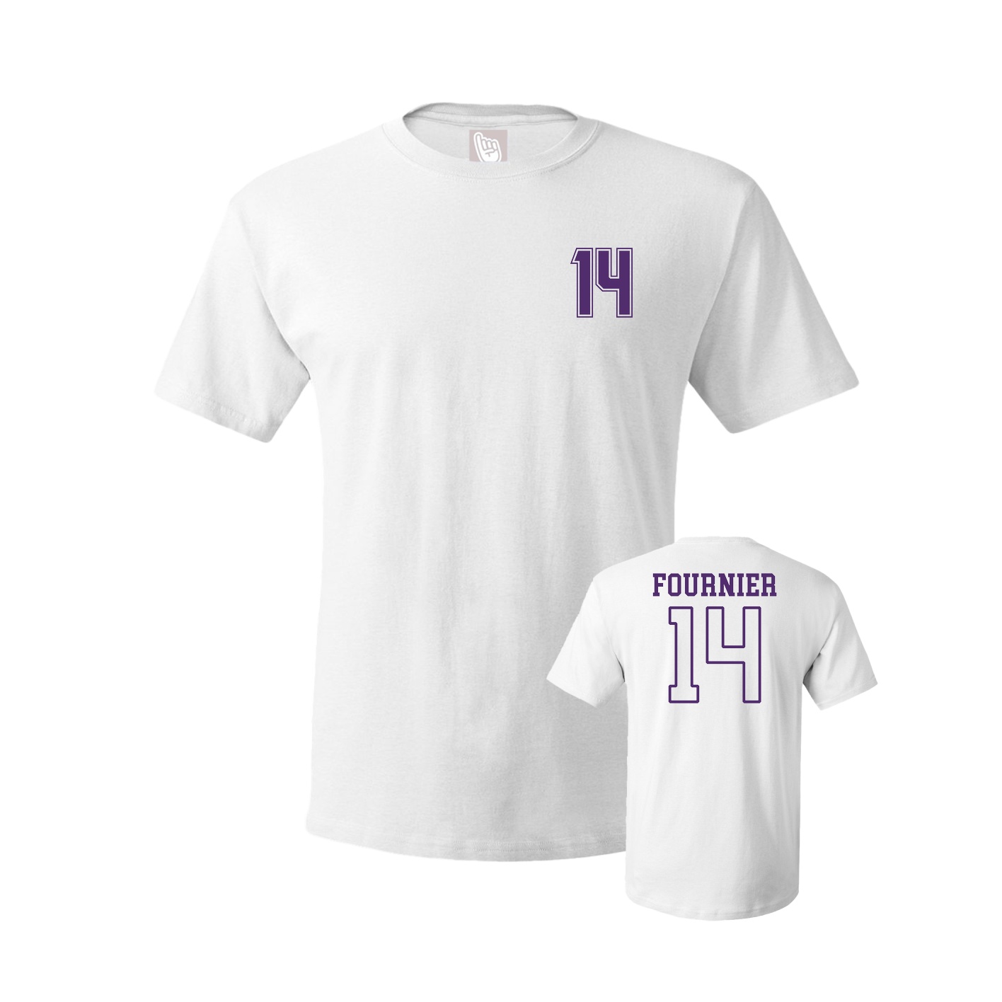 Tee — Chest Back in White