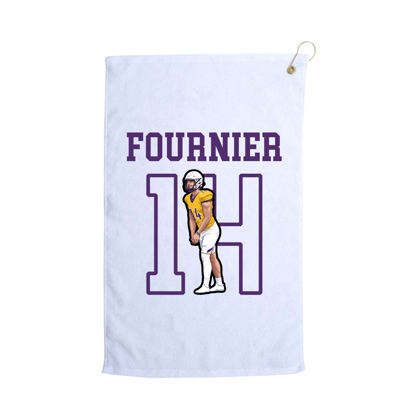 Golf Towel — Shirsey in White