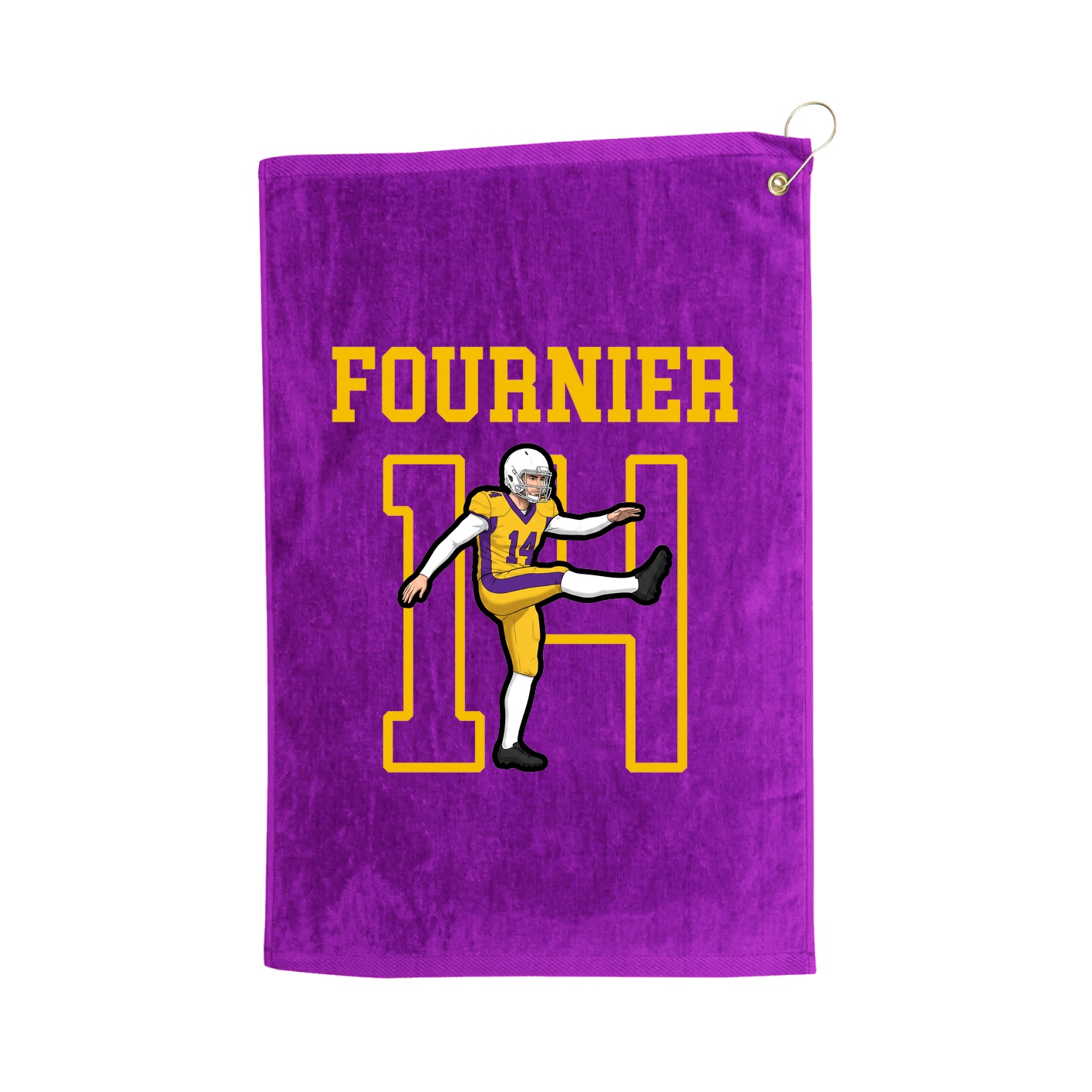 Golf Towel — Shirsey in Purple
