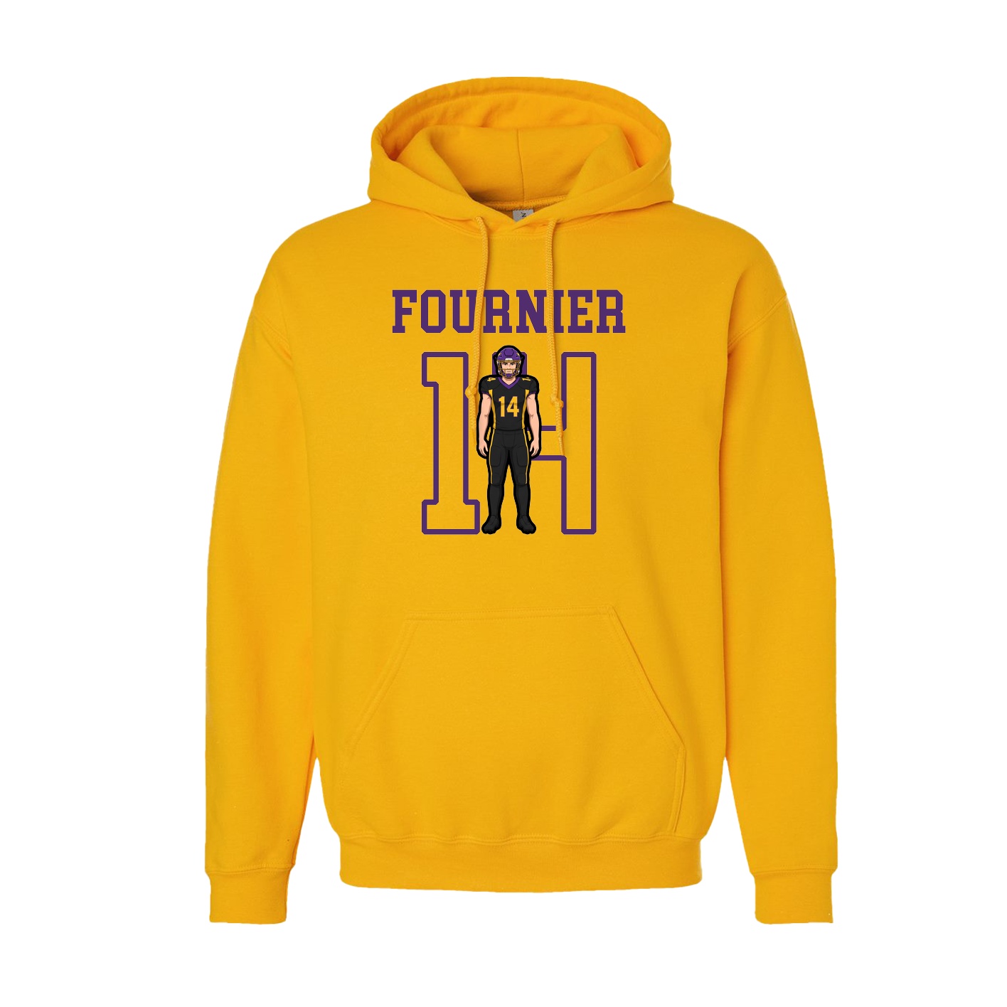 Youth Hoodie — Shirsey in Gold