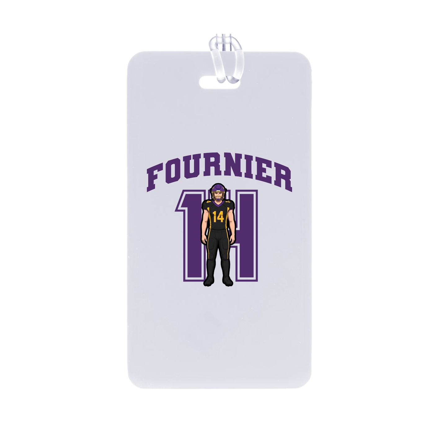 Bag Tag — Number in Classic