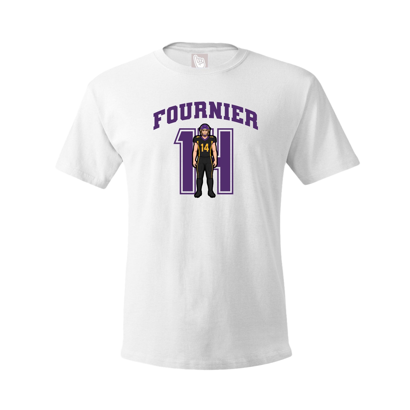 Tee — Number in White