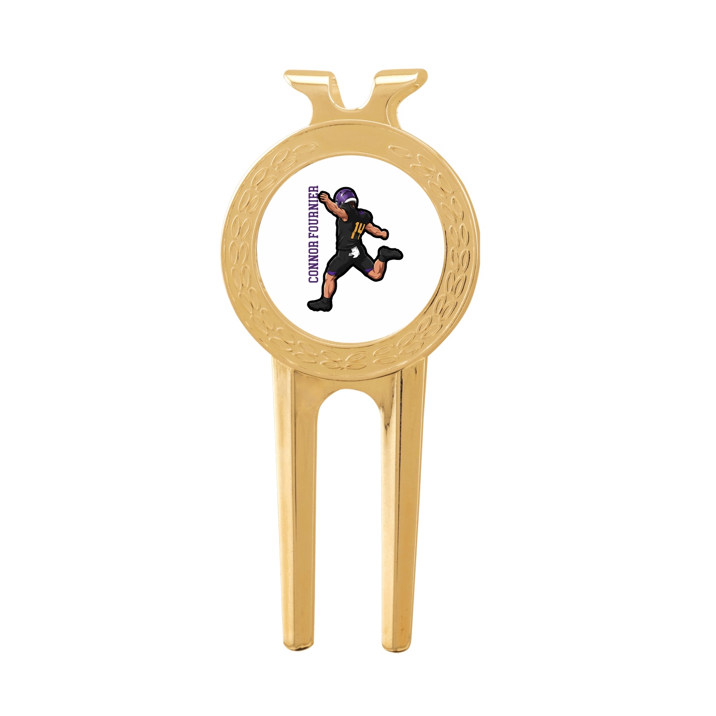 Divot Tool with Ball Marker — Name Vertical in Classic