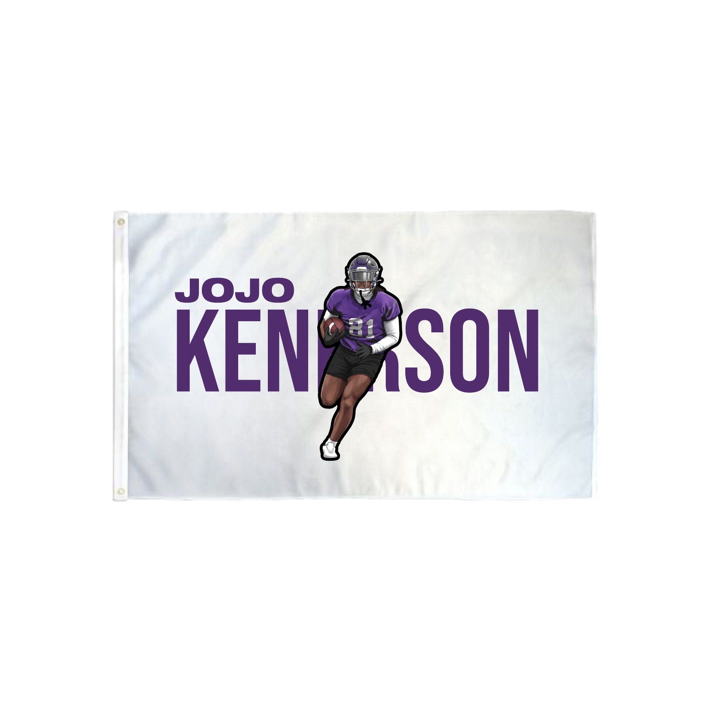3x5 Flag — Player Name in Classic
