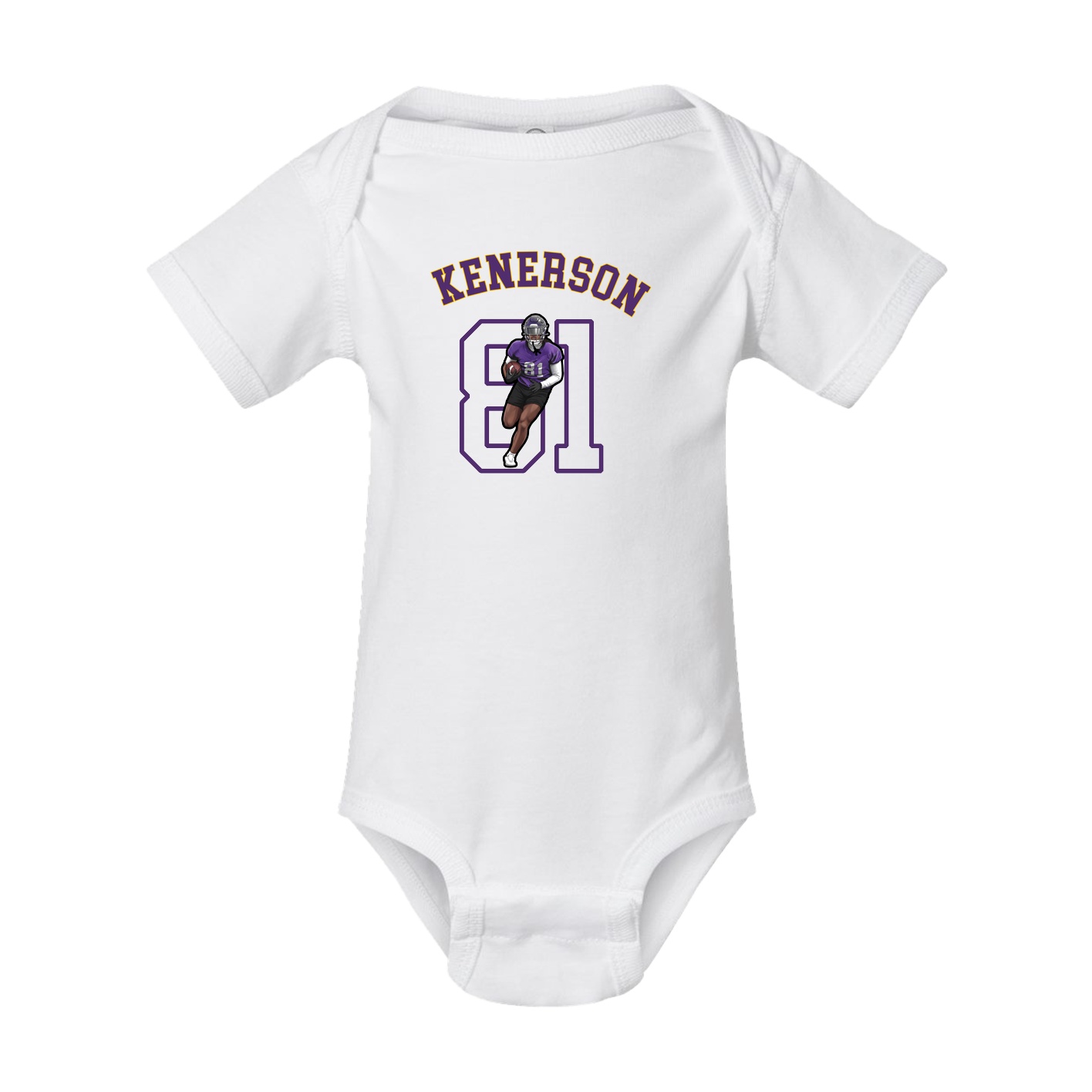 Baby Onesie — Shirsey Arch in White