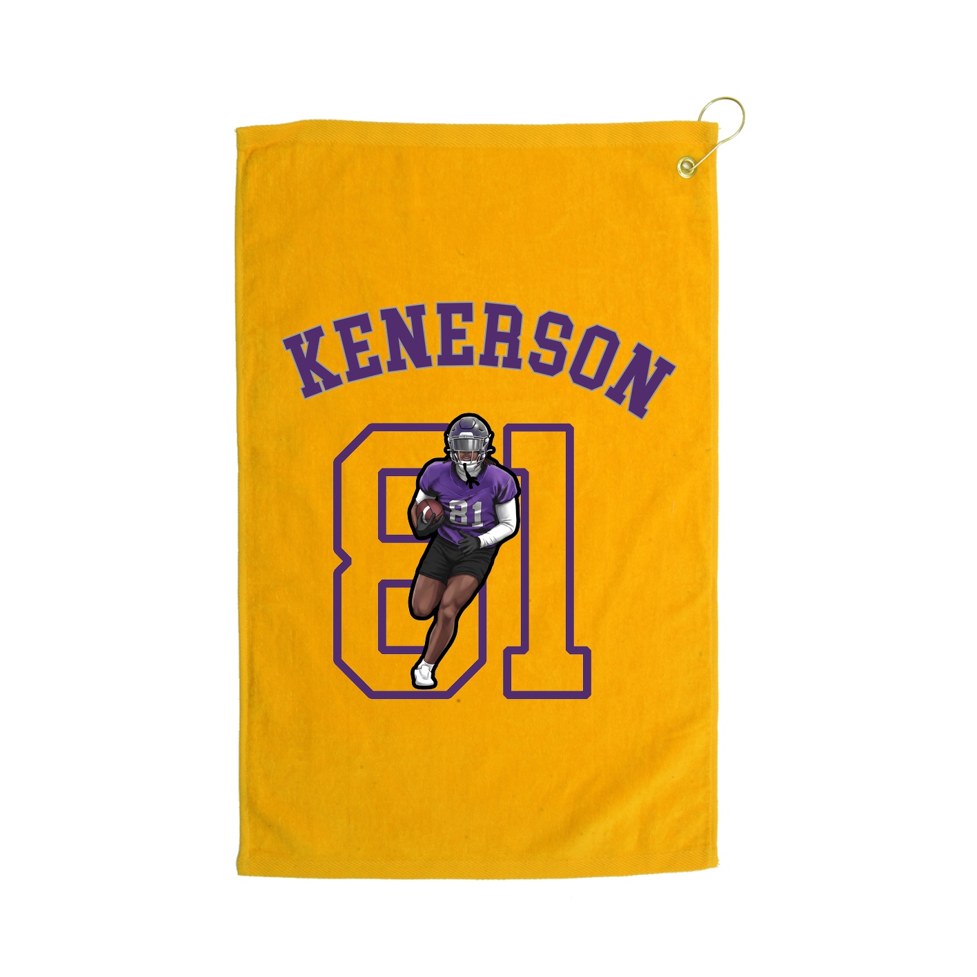 Golf Towel — Shirsey Arch in Gold
