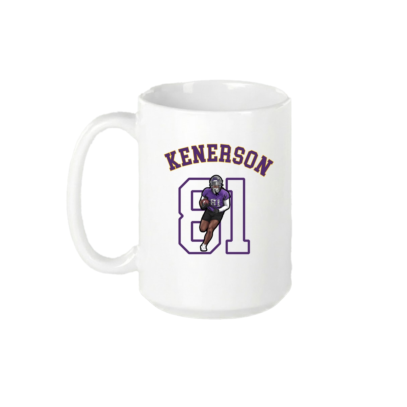 15oz Coffee Mug — Shirsey Arch in White