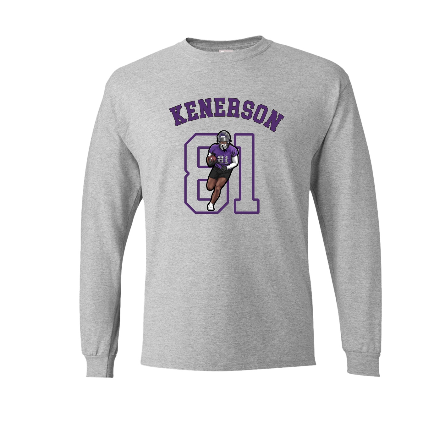 Long Sleeve Tee — Shirsey Arch in Grey