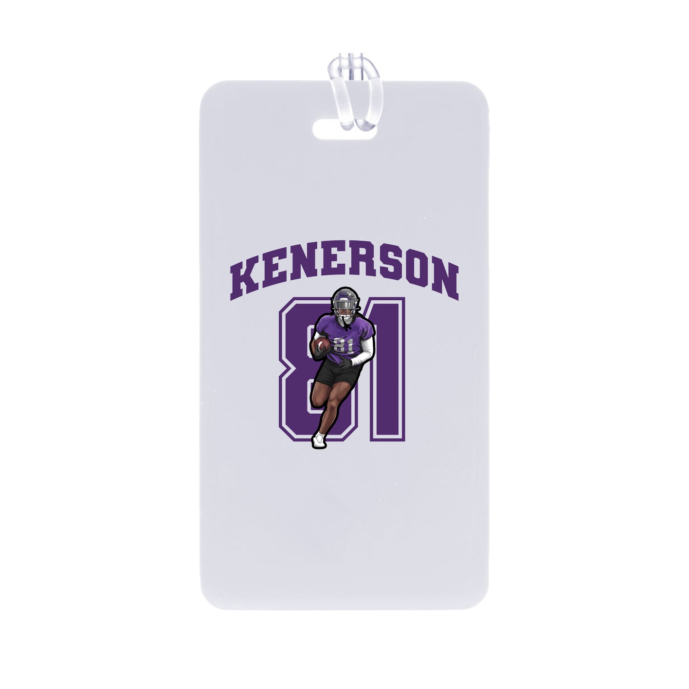 Bag Tag — Number in Classic