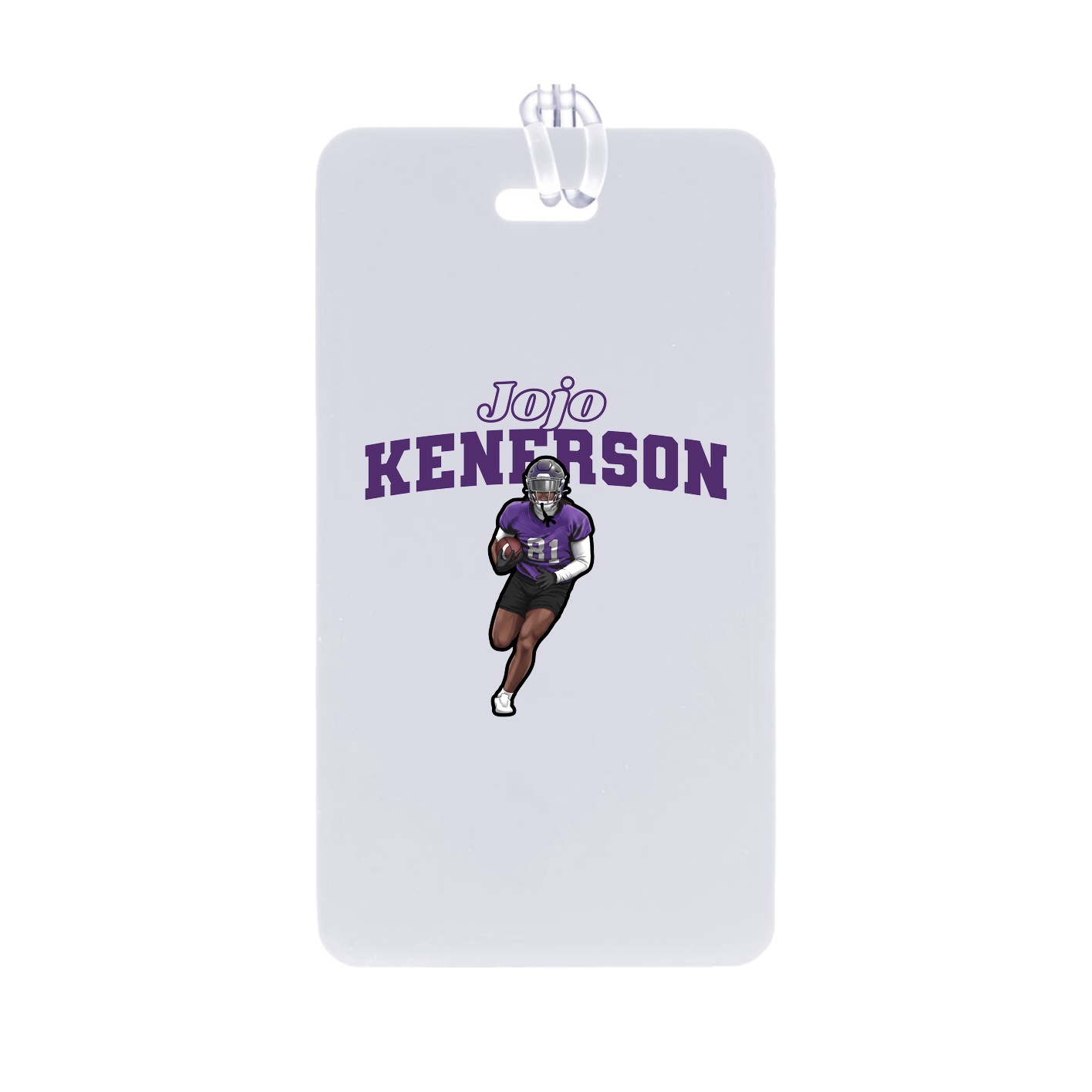 Bag Tag — Name Arch in Classic