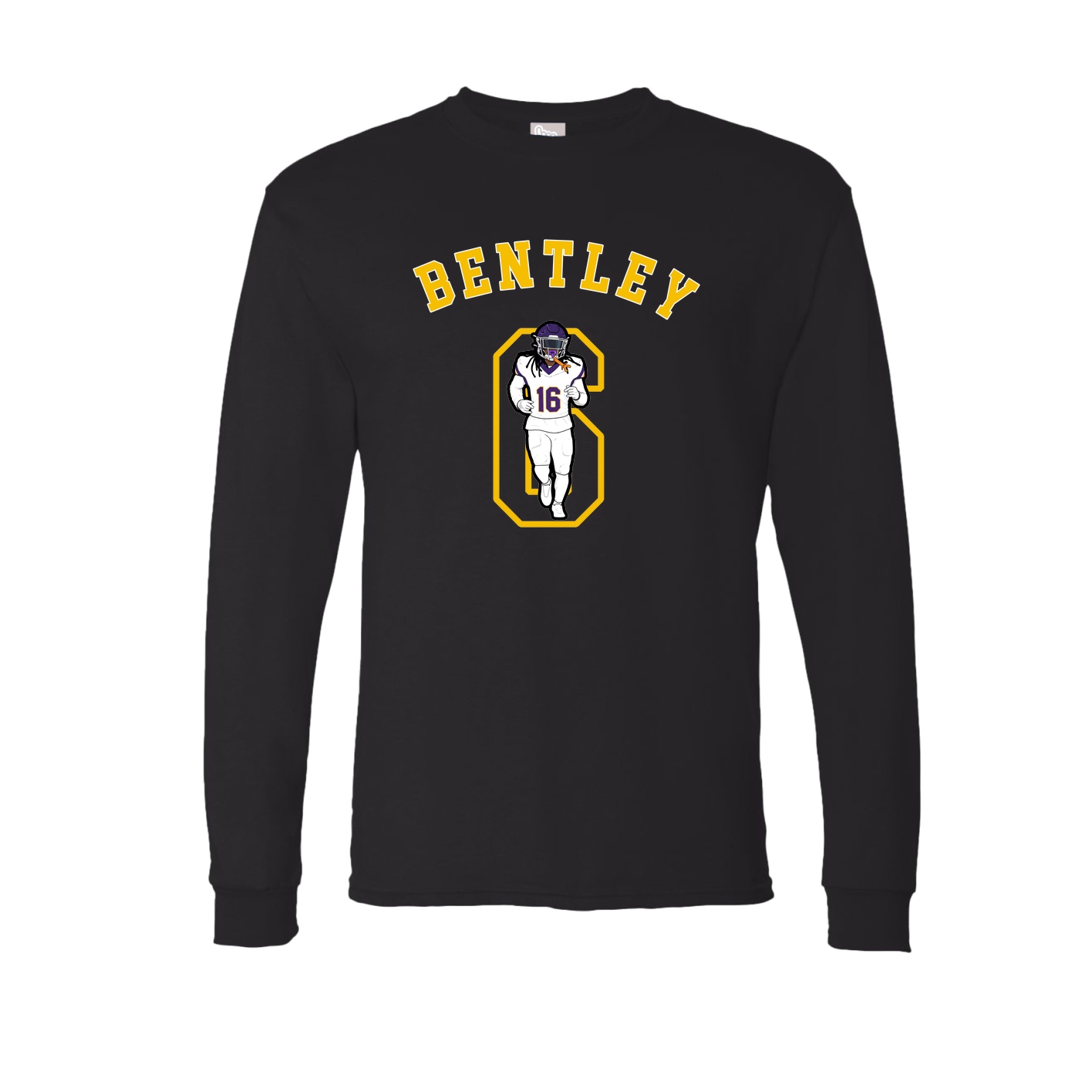 Long Sleeve Tee — Shirsey Arch in Black