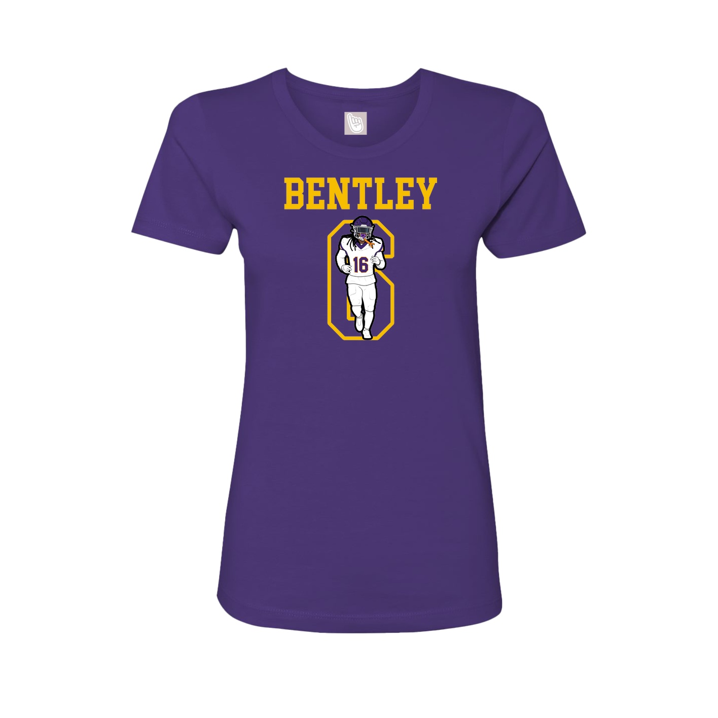 Fitted Women's Tee — Shirsey in Purple