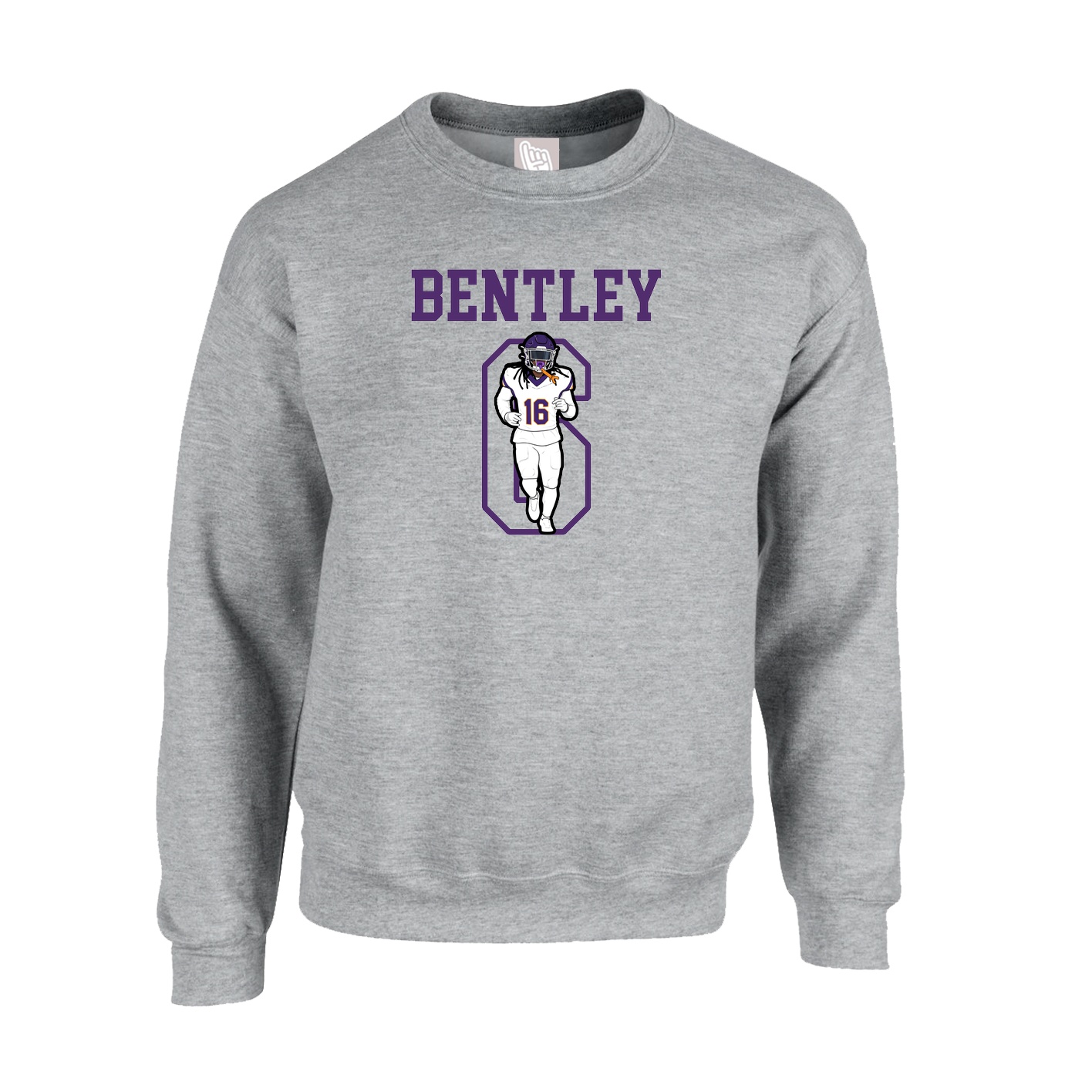 Fleece Crew — Shirsey in Grey