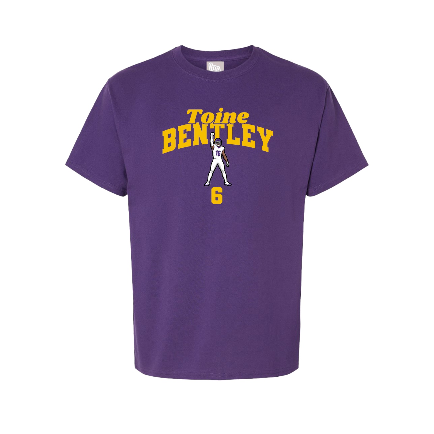 Youth Tee — Signature Arch in Purple