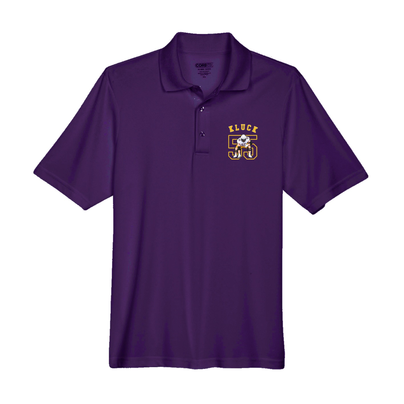Performance Polo — Shirsey Arch in Purple