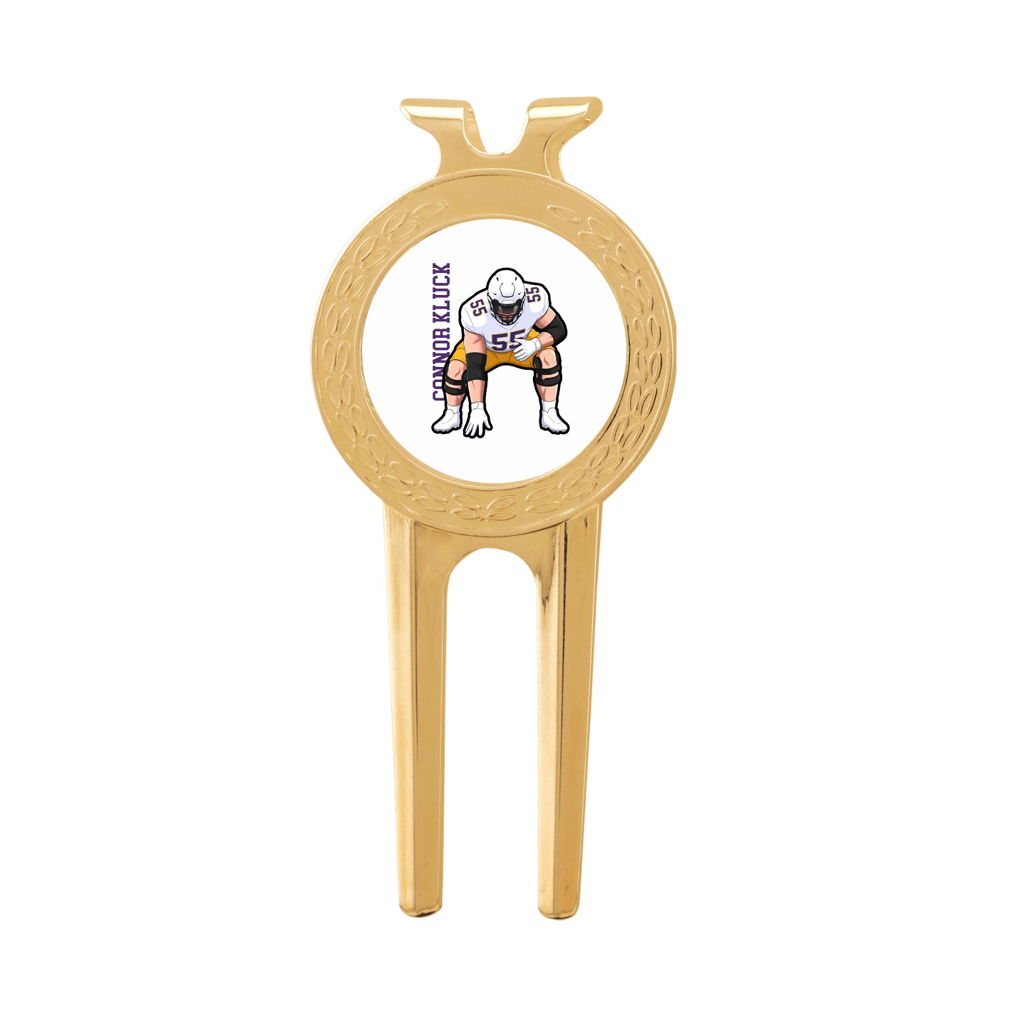 Divot Tool with Ball Marker — Name Vertical in Classic
