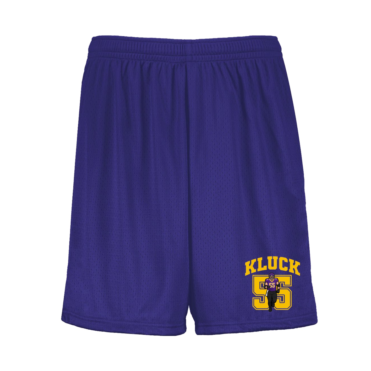 Shorts — Number in Purple