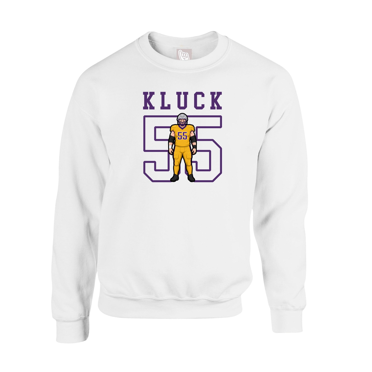 Fleece Crew — Shirsey in White