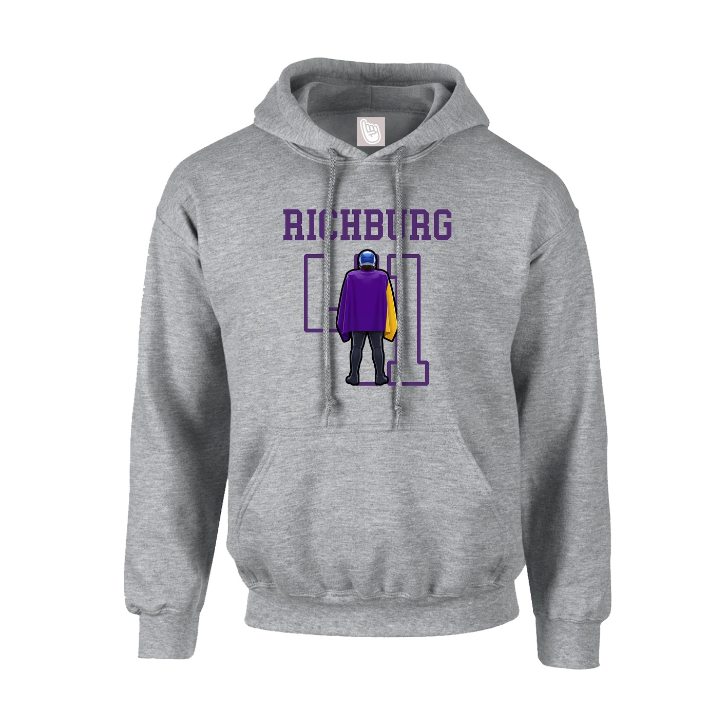 Youth Hoodie — Shirsey in Grey