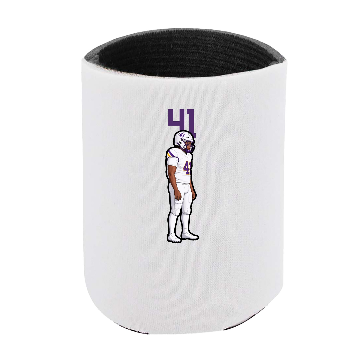 Can Holder — Number Top in White