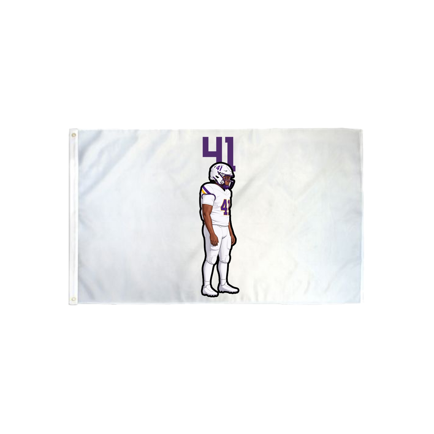 3x5 Flag — Number Top in Classic