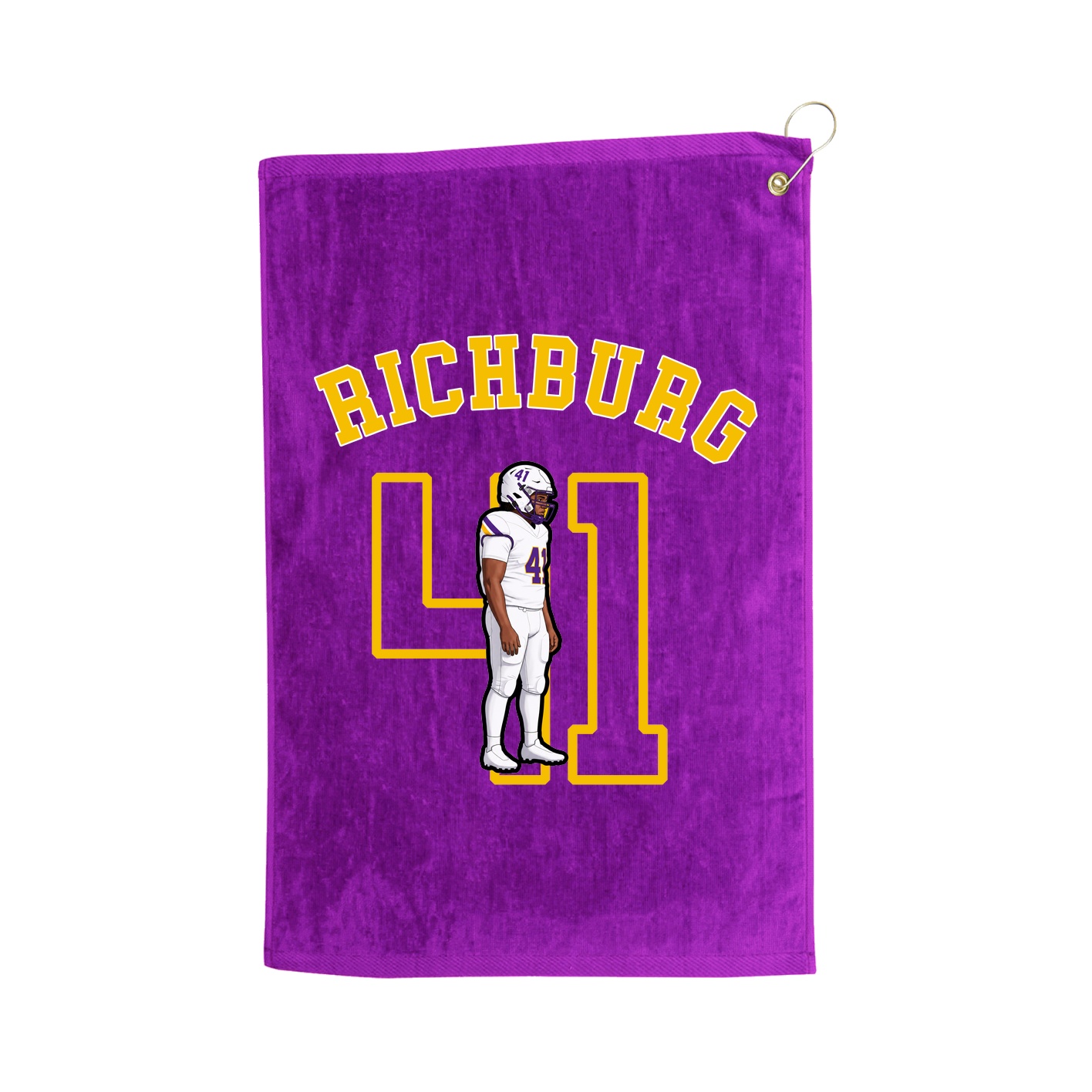 Golf Towel — Shirsey Arch in Purple